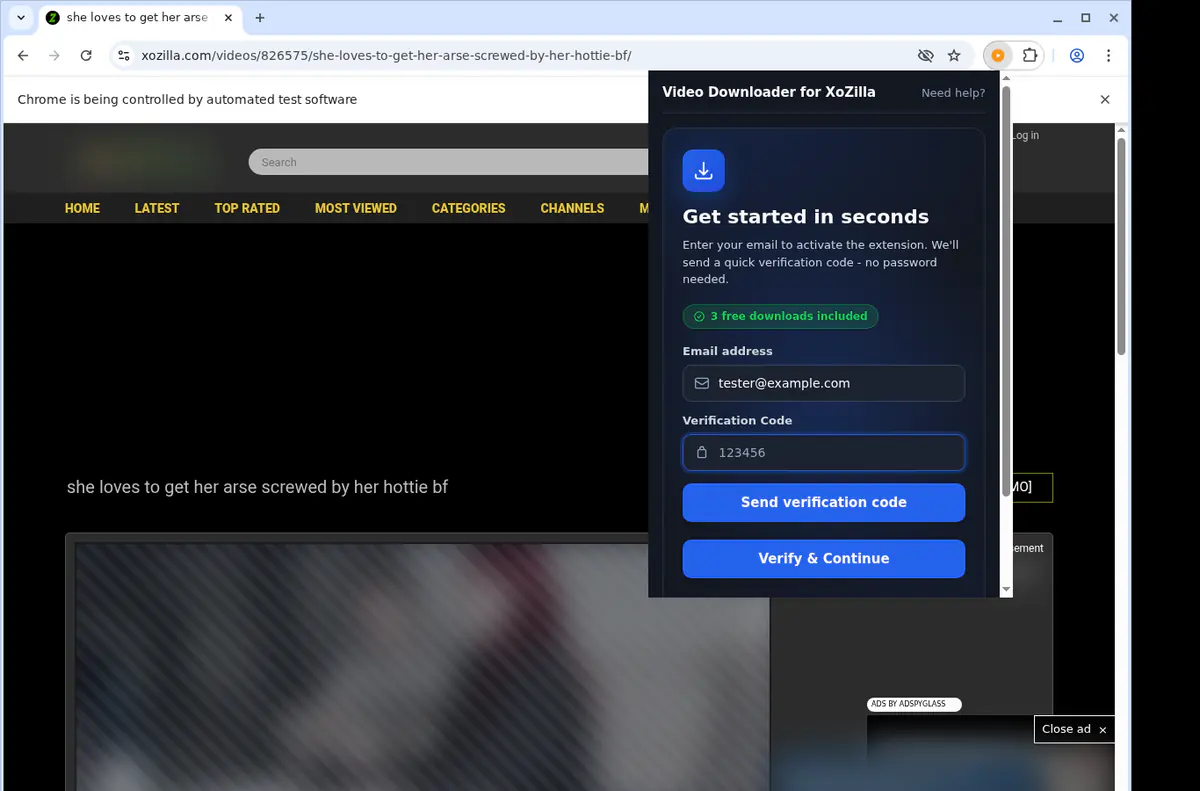 Xozilla Video Downloader screenshot 4
